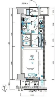 メインステージ浮間公園【6階】の間取り