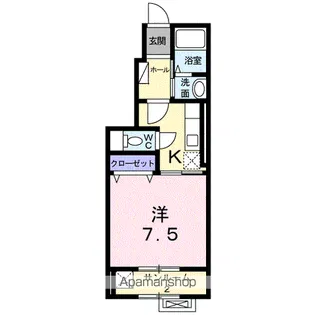 パルム・シャドー【1階】の間取り