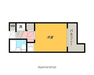 ベルトピア下松【306号室】の間取り