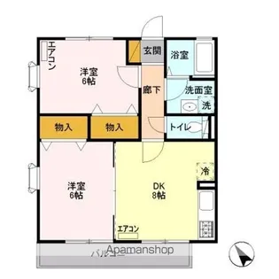 LA CONFOR【2階】の間取り