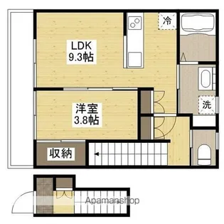 ルミエールメゾン【2階】の間取り