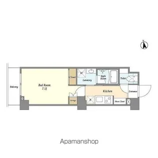 四谷坂町レジデンス【1階】の間取り