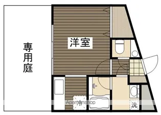 ハウスバーンフリート中山【1階】の間取り