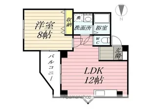リッツコート【4階】の間取り