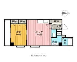 エーデルワイス本所【5階】の間取り