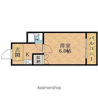 ユウパレス取石【2階】の間取り