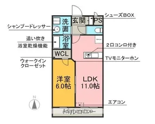 GRAND ART【4階】の間取り