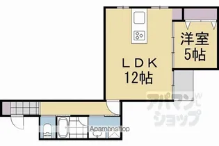 レガリア京都烏丸【3階】の間取り