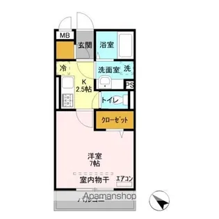 グラン ディーオ【2階】の間取り