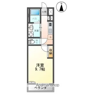 エストレア【2階】の間取り
