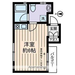 カーサ・リベロ【2階】の間取り