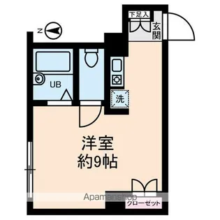 ダイヤモンドレジデンス中央【2階】の間取り