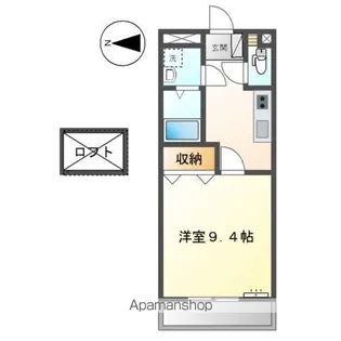 パルティーダ【2階】の間取り