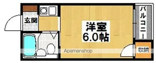 ヴィラ平成【2階】の間取り