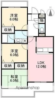 マイレーミアサミⅡ【104号室】の間取り