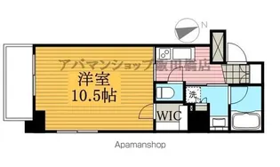 フェニックス新宿夏目坂【9階】の間取り