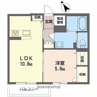 SMK【3階】の間取り