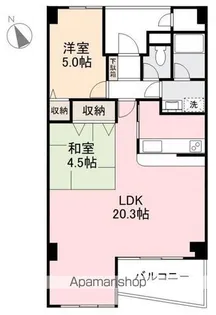 ユートピアヒルズ【2階】の間取り