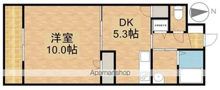 セントラルヒルズB【5階】の間取り