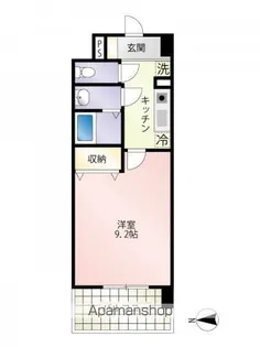 第23友建ビル【803号室号室】の間取り