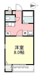 1Kの間取り画像