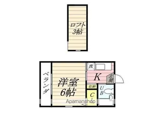 ハウスJ【202号室】の間取り