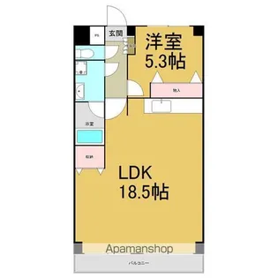 愛知県名古屋市東区豊前町2丁目【マンション】の間取り
