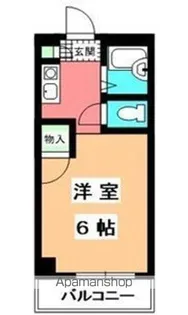 葡萄館【608号室】の間取り
