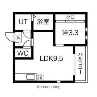 THEOTS1【1階】の間取り