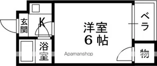 メビウス寝屋川レジデンスEAST【2C号室】の間取り