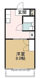 ハイツ天龍Ⅰ【3階】の間取り