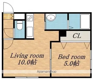 ロゼリア発寒【1階】の間取り