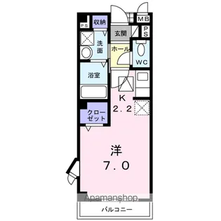 プレステージ【1階】の間取り