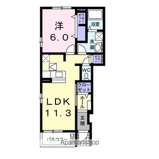 サニーガーデンⅡ【1階】の間取り