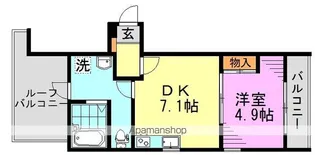LOTUS阿佐ヶ谷【4階】の間取り