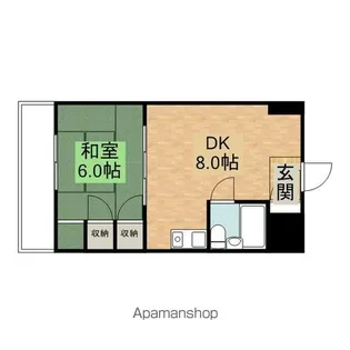 ラ・クール泉【4階】の間取り