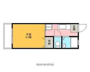 YELLOW WABLER【1階】の間取り