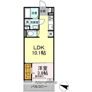 ディアライズ春日町 C棟【3階】の間取り