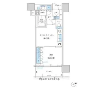 パークシティ柏の葉キャンパス ザ・ゲートタワー ウエスト【12階】の間取り