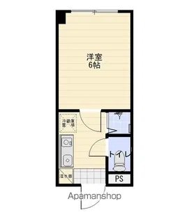 ユーコート【202号室】の間取り