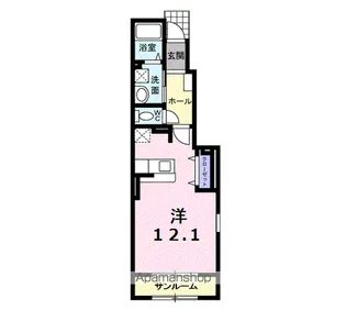 ベル・エアー【1階】の間取り