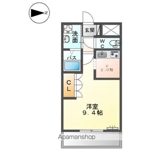 ル・フレーズ【1階】の間取り