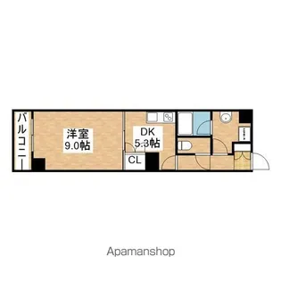 レジディア東桜【2階】の間取り