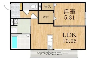コンフォール畝傍【1階】の間取り