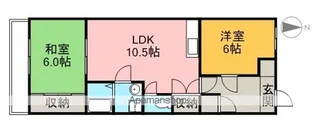 アーバンコート西原【8階】の間取り