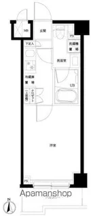 ルーブル横濱吉野町【6階】の間取り