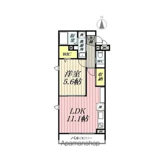 グレイス・コート三郷中央【205号室】の間取り