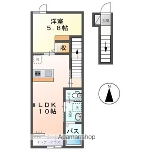 BELIEVE【2階】の間取り