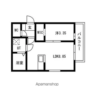 カーササクラーレ【3階】の間取り