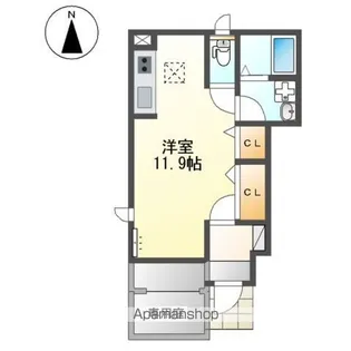 ピア ルミナス【1階】の間取り